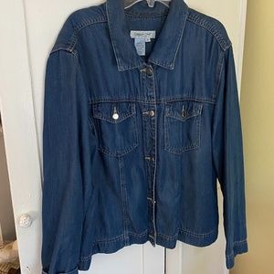 Coldwater Creek Jean Jacket